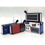 Επαναφορτιζόμενο ραδιόφωνο με ηλιακό πάνελ - NS-179S - 861794 - Red