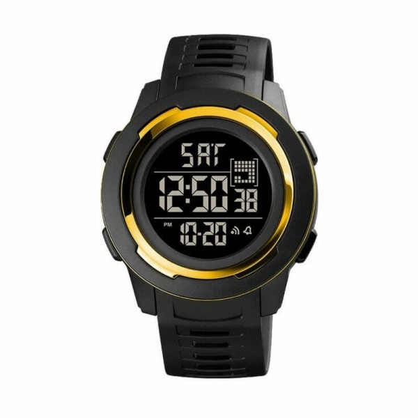 Ψηφιακό ρολόι χειρός – Skmei - 1731 - 017318 - Black/Gold