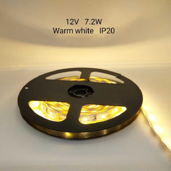 Ταινία LED – LED Strip - IP20 - 5m - Warm white - 789026