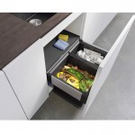 Blanco Select II 60/2 Κάδος απορριμμάτων για ντουλάπι κουζίνας