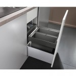 Blanco Flexon II 45/2 Κάδος απορριμμάτων για ντουλάπι κουζίνας