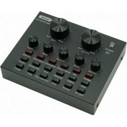 Εξωτερική Κάρτα ήχου USB για Ζωντανή Μετάδοση για κινητά και Η/Υ  Andowl Q-MIC1