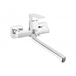 Karag Ferro Zicco BZI3A Επιτοίχια μπαταρία νιπτήρα Chrome