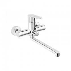 Karag Ferro Algeo BAG3A επιτοίχια μπαταρία νιπτήρα με σύνδεση ντους