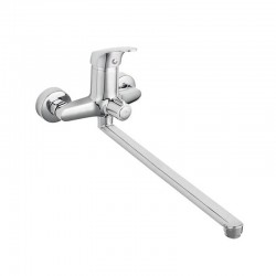 Karag Ferro One BFO5A επιτοίχια μπαταρία μπανιέρας/νιπτήρα με σύνδεση ντους