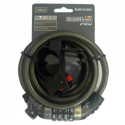 Bormann BLK1330 Αντικλεπτική Κουλούρα Μοτοσυκλέτας Με Κλειδαριά (051978)