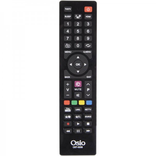 Osio OST-5006-TR Τηλεχειριστήριο για τηλεοράσεις Akai, Beko, Telefunken, Vestel