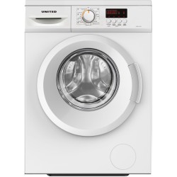 United UWM-7123S Πλυντήριο Ρούχων 7 kg Βάθος 44cm, 1200 στροφές