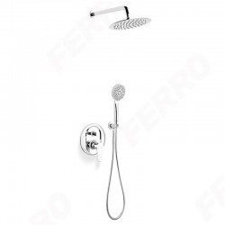 Karag Ferro Algeo BAG7P-SET1-S Εντοιχισμένο Σύστημα Ντους με μπαταρία 