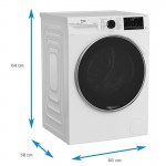 Beko B5 WFU 59415 W Πλυντήριο Ρούχων με Λειτουργία Ατμού 9kg