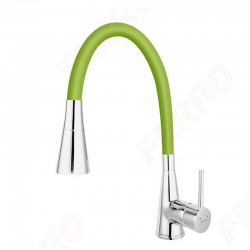 Karag Ferro Zumba II BZA42G Μπαταρία Κουζίνας με Εύκαμπτο Στόμιο Πράσινη