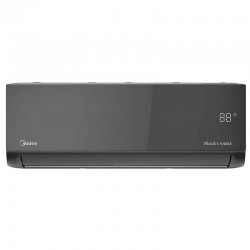 Midea Black Crystal AG16Black-09NXD6 Κλιματιστικό Inverter Quattro 9000BTU 