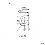 Bosch WIW28542EU Εντοιχιζόμενο Πλυντήριο Ρούχων 1400rpm 8kg