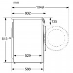 Bosch WGG142Z0BY Πλυντήριο Ρούχων 9kg