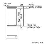 Bosch KIR41VFE0 Ψυγείο Συντήρησης Εντοιχιζόμενο