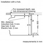 Bosch HRA574BS0 Εντοιχιζόμενος Φούρνος 71lt