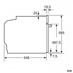 Bosch HBA5577S0 Εντοιχιζόμενος Φούρνος 71 lt