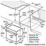 Bosch HBG5780B0 Εντοιχιζόμενος Φούρνος