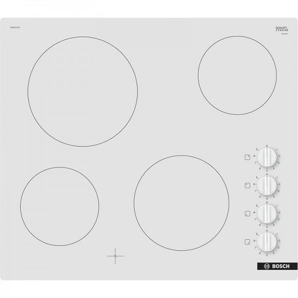 Bosch PKE612CA2E Αυτόνομη Κεραμική Εστία Λευκό