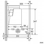 Bosch DFS067A51 Συρόμενος Απορροφητήρας