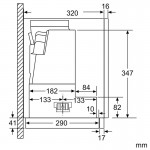 Bosch DFS067A51 Συρόμενος Απορροφητήρας