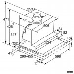 Bosch DFS067A51 Συρόμενος Απορροφητήρας