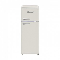 Ρετρό Δίπορτο Ψυγείο Bronxi BX-1510 CR Cream Beige