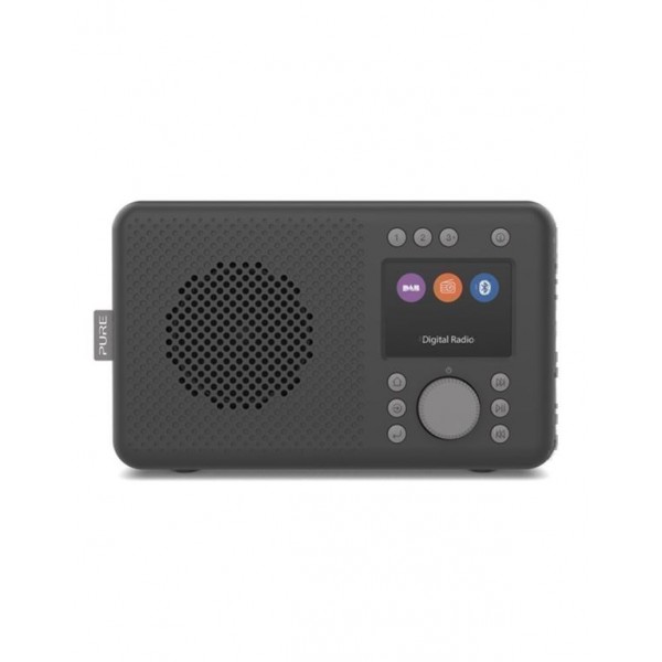 PURE Elan DAB+ φορητό ψηφιακό ραδιόφωνο με DAB+ και Bluetooth, Ανθρακί