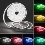 Ταινία LED Neon Flexible Strip Light RGB 12V με τηλεχειριστήριο 5 μέτρα