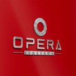 Opera Italiana OFRMC70R Morricone Classic Rosso Ψυγεικαταψύκτης Total NoFrost MultiFlow Κόκκινο