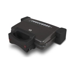 IQ ST-680 Τοστιέρα Γκριλιέρα με Αποσπώμενες Πλάκες 2000W Black