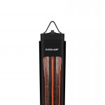 Eurolamp 300-42051 Περιστρεφόμενη Θερμάστρα Πύργος Carbon Tube 1200W
