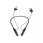 Akai BTN-B100 Μαύρα Ασύρματα Ακουστικά Bluetooth V5.3 In-Ear Λαιμού με Κάρτα TF