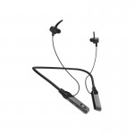 Akai BTN-B100 Μαύρα Ασύρματα Ακουστικά Bluetooth V5.3 In-Ear Λαιμού με Κάρτα TF