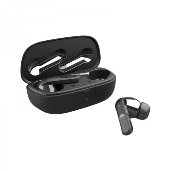 Akai BTE-J20ANC Μαύρα Ασύρματα Ακουστικά Bluetooth V5.3 In-Ear με Βάση Φόρτισης