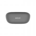 Akai BTE-J20ANC Μαύρα Ασύρματα Ακουστικά Bluetooth V5.3 In-Ear με Βάση Φόρτισης