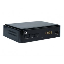 IQ DVBT-765T2 Ψηφιακός Δέκτης Mpeg-4 HD (720p) Σύνδεσεις SCART/HDMI/USB 