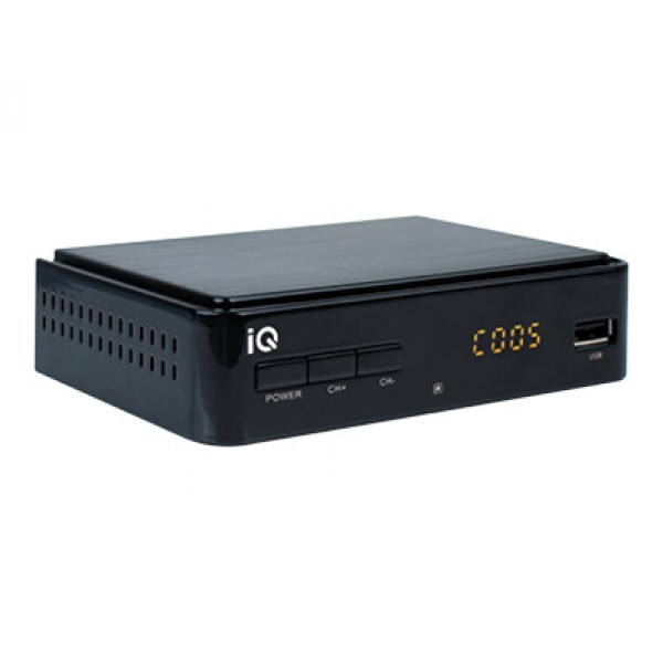 IQ DVBT-765T2 Ψηφιακός Δέκτης Mpeg-4 HD (720p) Σύνδεσεις SCART/HDMI/USB