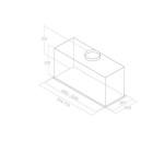 Elica Fold BL/A/72 Μηχανισμός Απορρόφησης 80 cm Black Elica Fold BL/A/72 Μηχανισμός Απορρόφησης 80 cm Black