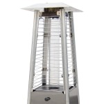 Eurolamp 147-29624 Θερμάστρα Υγραερίου Πύργος Μίνι 89cm 3KW Inox (stainless steel)