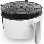 Eurospin Φριτέζα Αέρος με Αποσπώμενο Κάδο 4lt Λευκή 1500W