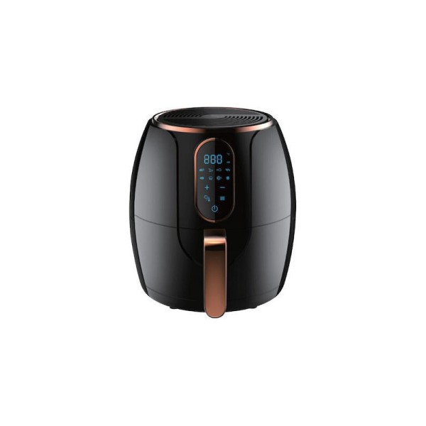 Eurospin Φριτέζα Αέρος με Αποσπώμενο Κάδο 4lt Μαύρη 1500W