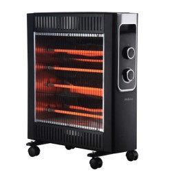 Θερμάστρα Χαλαζία PRIMO PRQH-81089 2400W ΜΑΥΡΗ