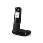 Philips D2701B/GRS Μαύρο Ασύρματο Τηλέφωνο Με Ανοιχτή Ακρόαση