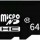 Κάρτα μνήμης - Micro SD - 64GB - 880344