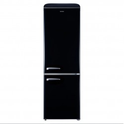 Robin RB-310 Ψυγειοκαταψύκτης Ρετρό Vintage 1.92Χ60 Μαύρο