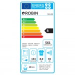 Robin DRS-800 Στεγνωτήριο Ρούχων 8 κιλά με Συμπύκνωση Υδρατμών