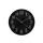 Ρολόι τοίχου – 624   – 30cm - 536245 - Black