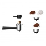 Primo PREM-40444 Καφετιέρα Espresso- Cappucino για Αλεσμένο καφέ και Κάψουλα 20Bar/ 1050W Μαύρη