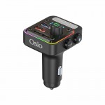 Osio OFT-4260BT Μαύρο Fm Transmitter & Φορτιστής Αυτοκινήτου Με Bluetooth/Usb/Type-C